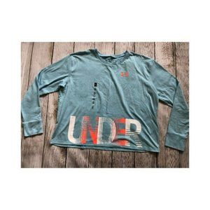 NWT Under Armour HeatGear YXL Shirt Long sleeve Tee Youth‎ Girls Extra large